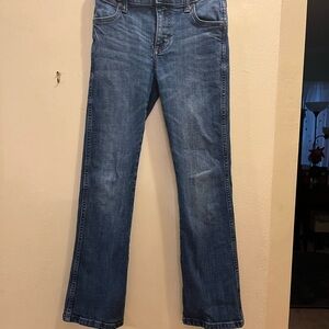 Wrangler Girls Blue Denim Jeans